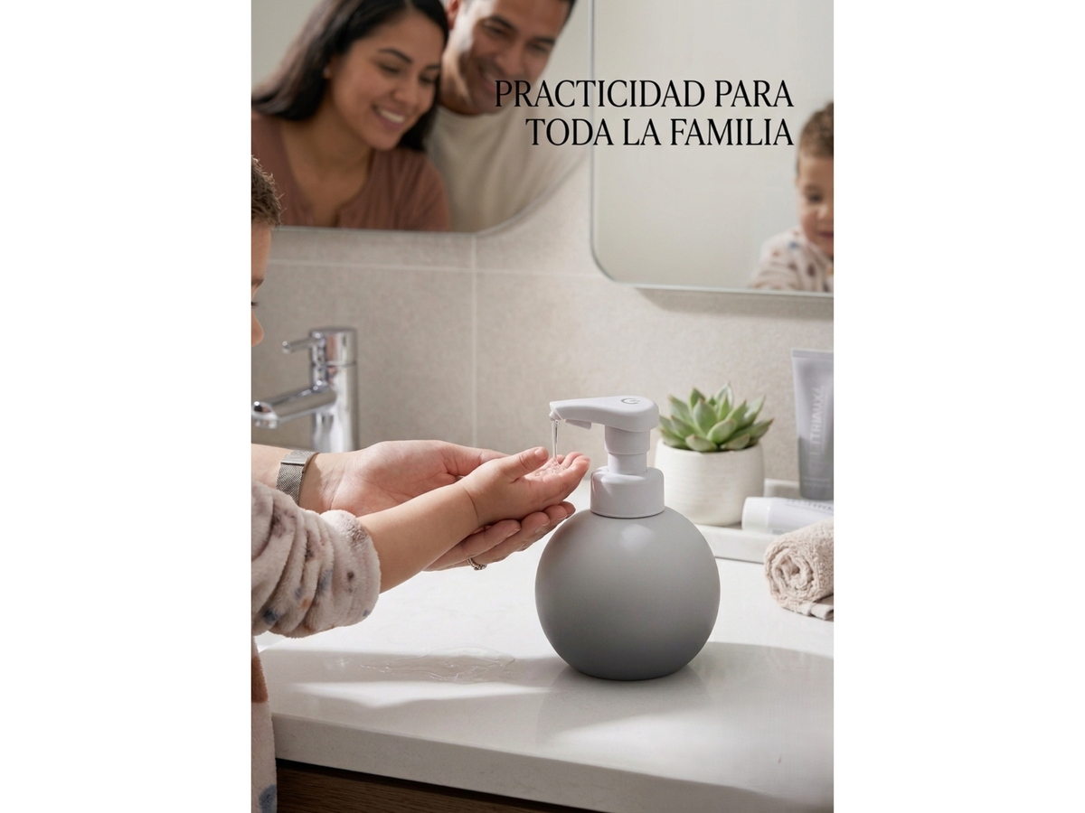 Dispensador Automático de Jabón Líquido 780 ml (Resina)